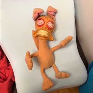 Orange and Pink Dog Toy